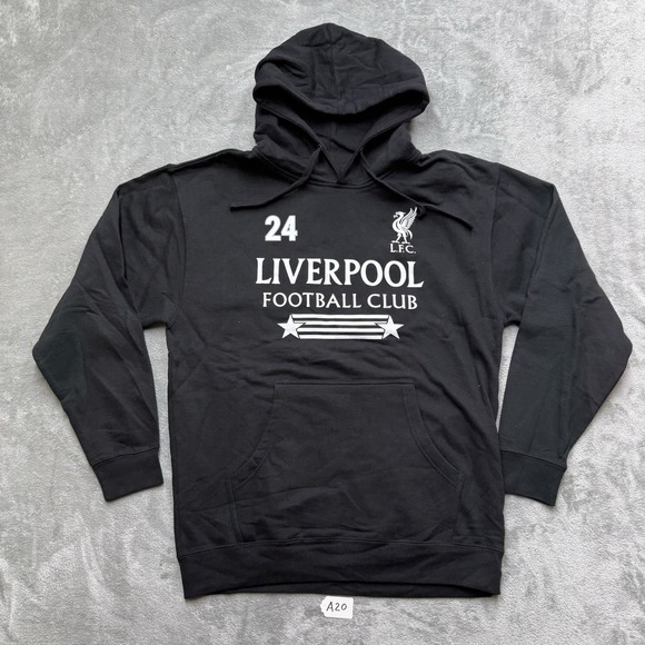 Liverpool FC Other - Liverpool F.C. Black Hoodie Pullover Size Large L.F.C. Premier League New